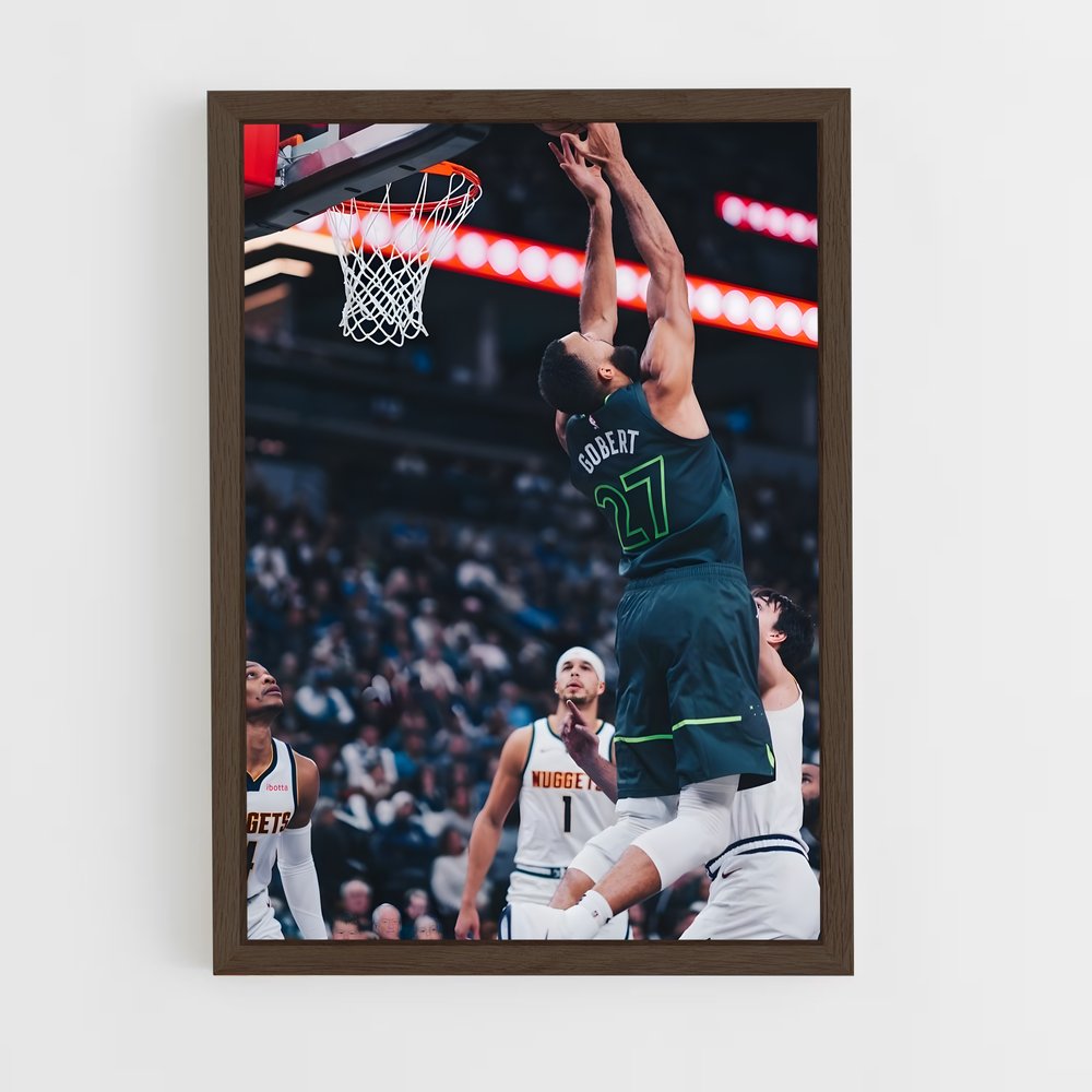 Poster Rudy gobert général – affiche Basketball (vue 5)